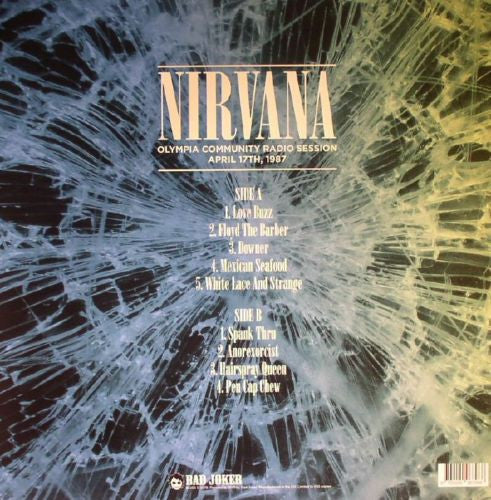 NIRVANA – Olympia Community Radio Session 4/17/1987 LP