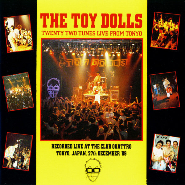 TOY DOLLS – Twenty Tunes Live From Tokyo 2xLP (yellow vinyl)