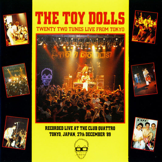 TOY DOLLS – Twenty Tunes Live From Tokyo 2xLP (yellow vinyl)