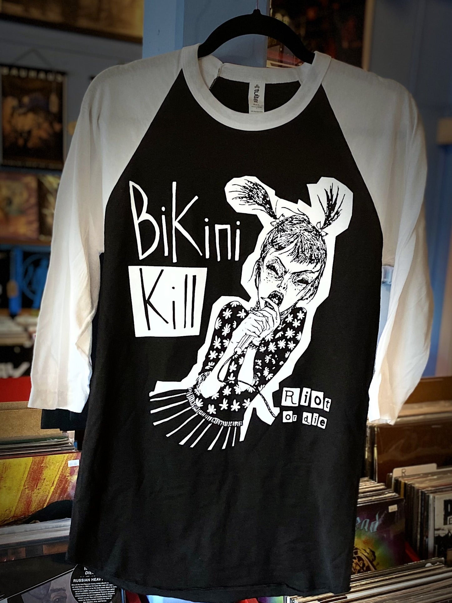 BIKINI KILL | Riot Or Die Raglan