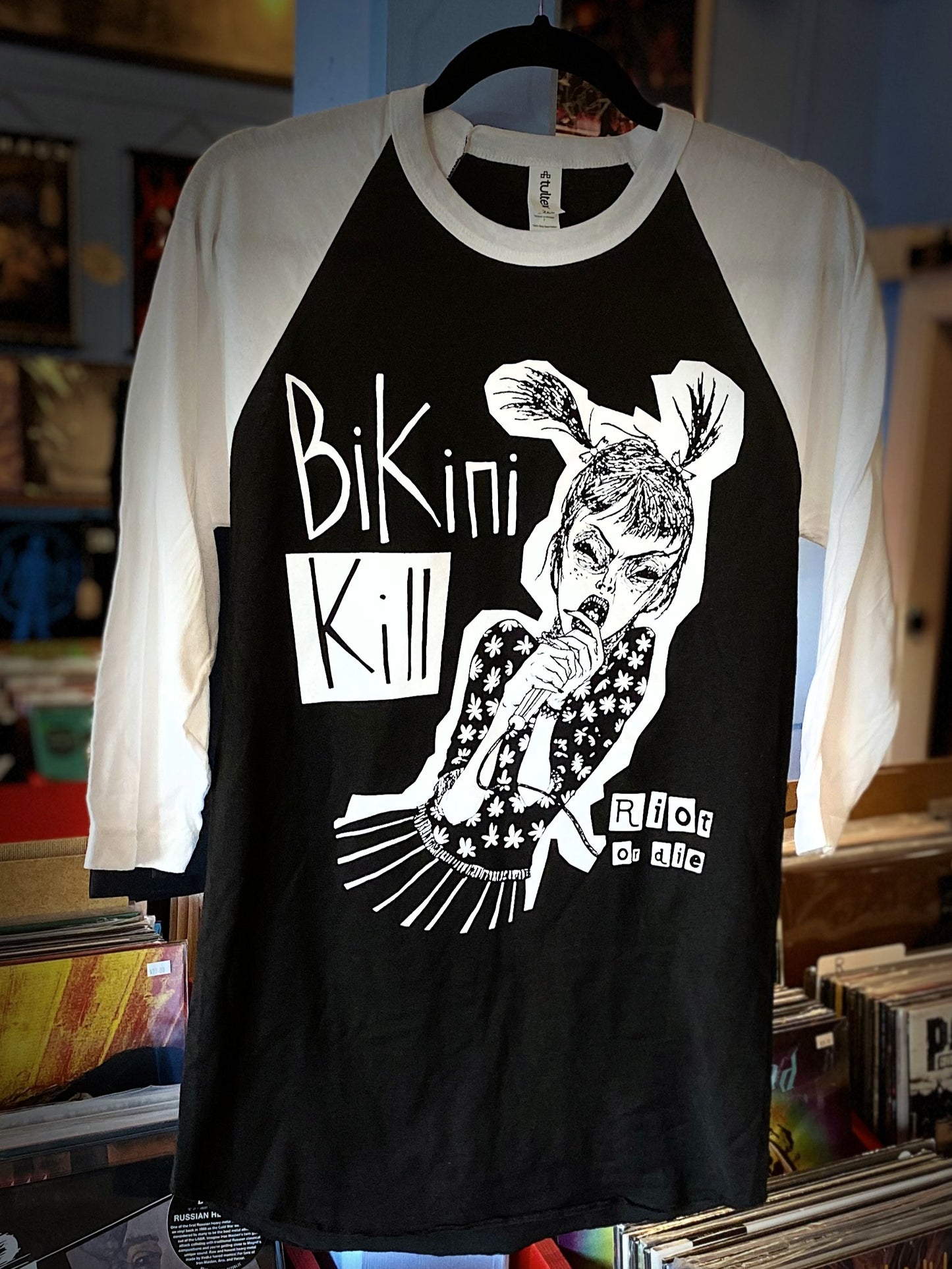 BIKINI KILL | Riot Or Die Raglan