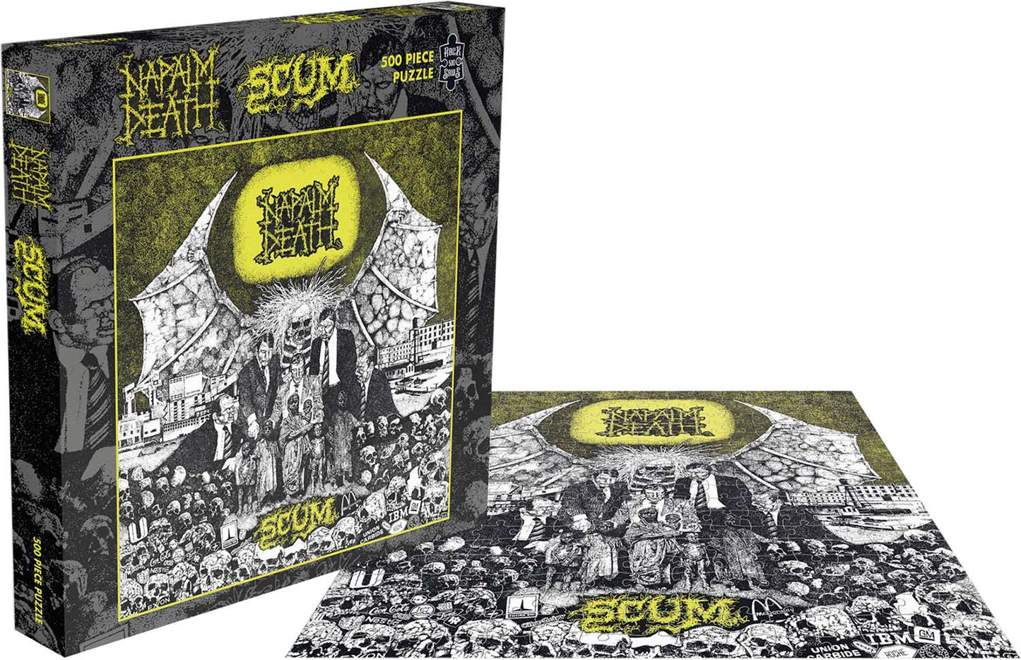 NAPALM DEATH – Scum | 500 Piece Jigsaw Puzzle