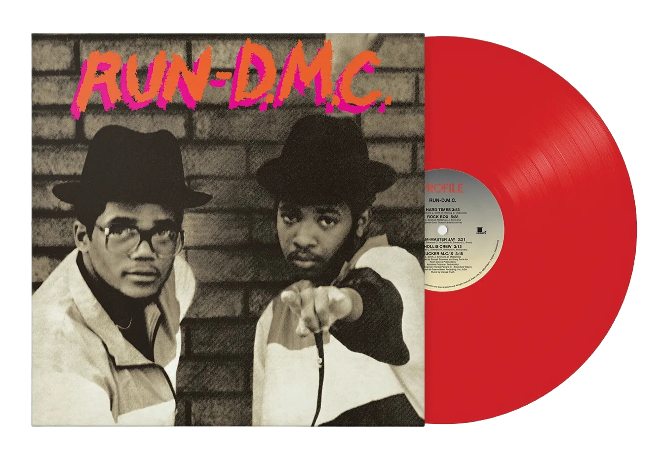 RUN-D.M.C. – S/T LP (red vinyl)
