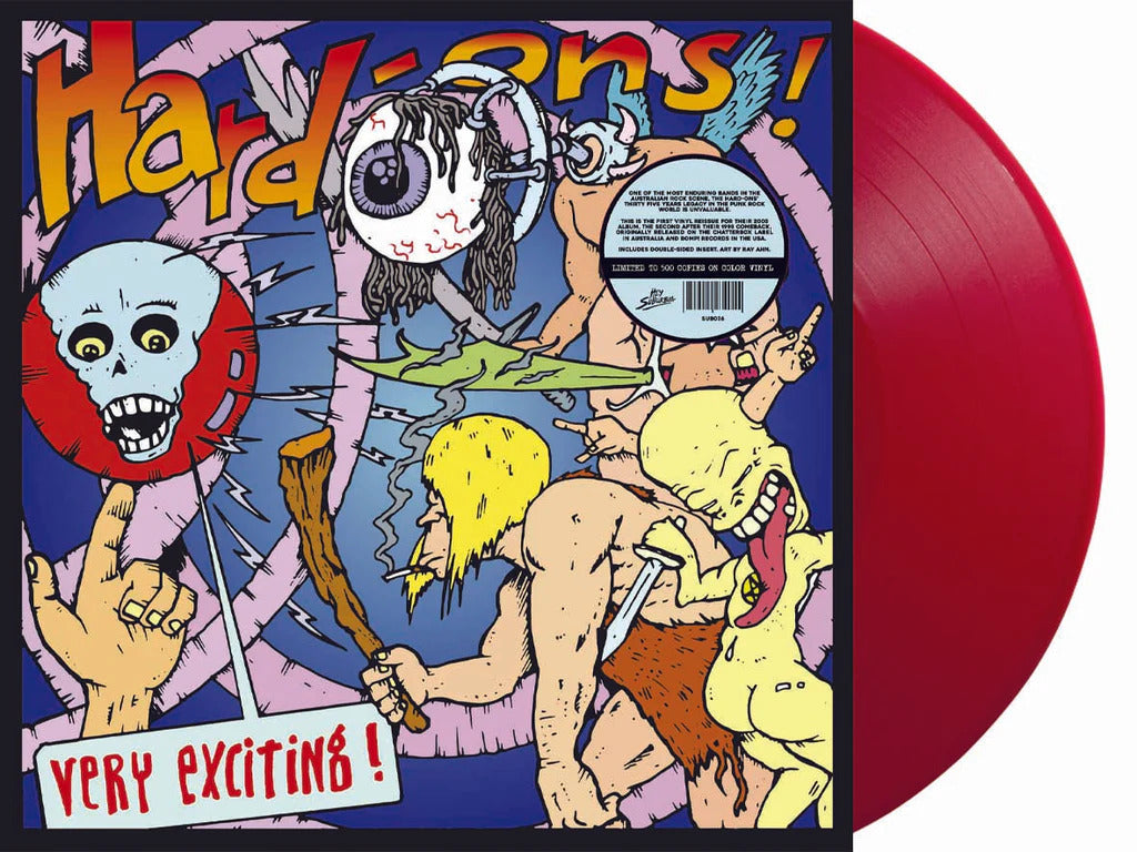 HARD-ONS – Very Exciting! LP (red vinyl)