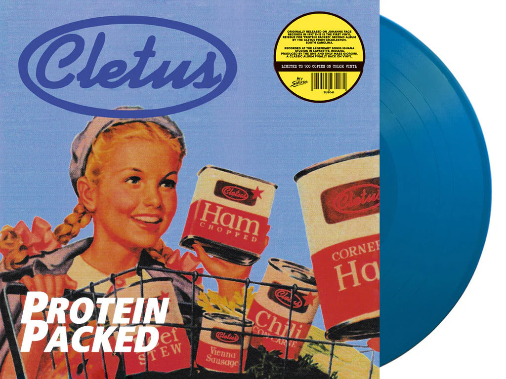 CLETUS – Protein Packed LP (turquoise vinyl)