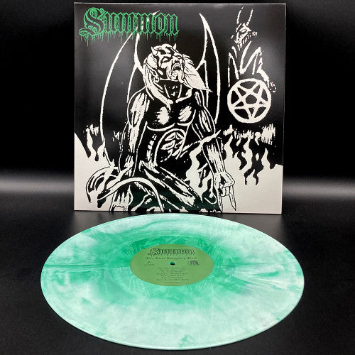 SUMMON – Fire Turns Everything Black / Devourer Of Souls LP (green marbled vinyl)