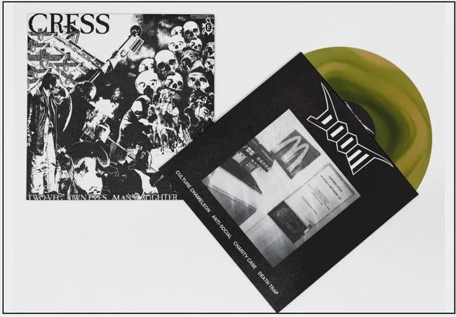 DOOM / CRESS – Split LP