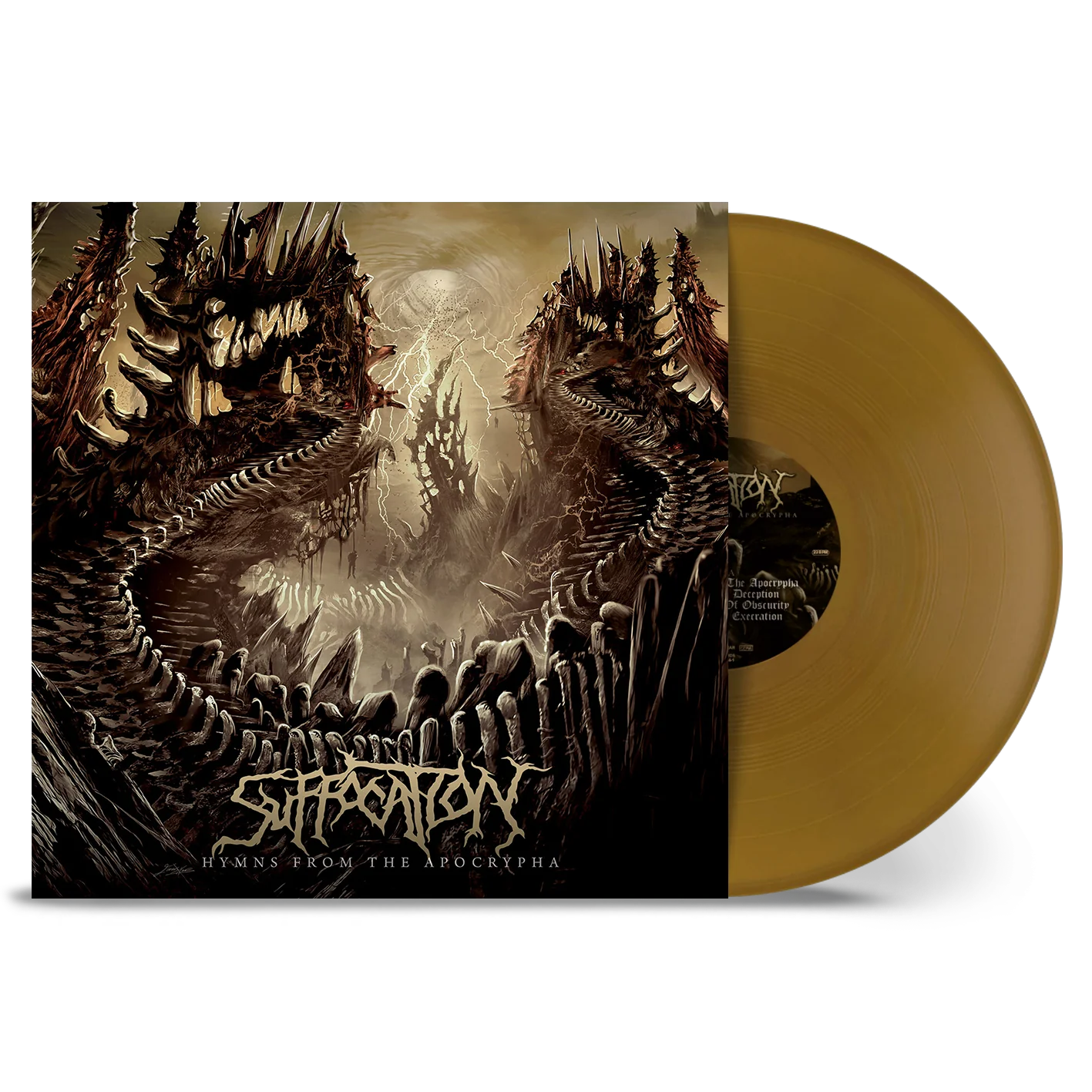 SUFFOCATION – Hymns From The Apocrypha LP (gold vinyl)