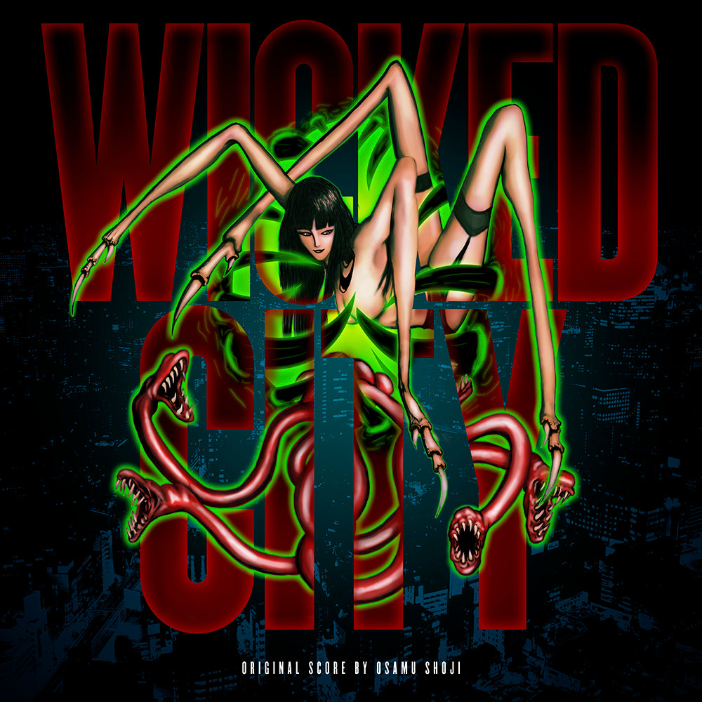 OSAMU SHOJI – Wicked City OST LP (red marbled vinyl)