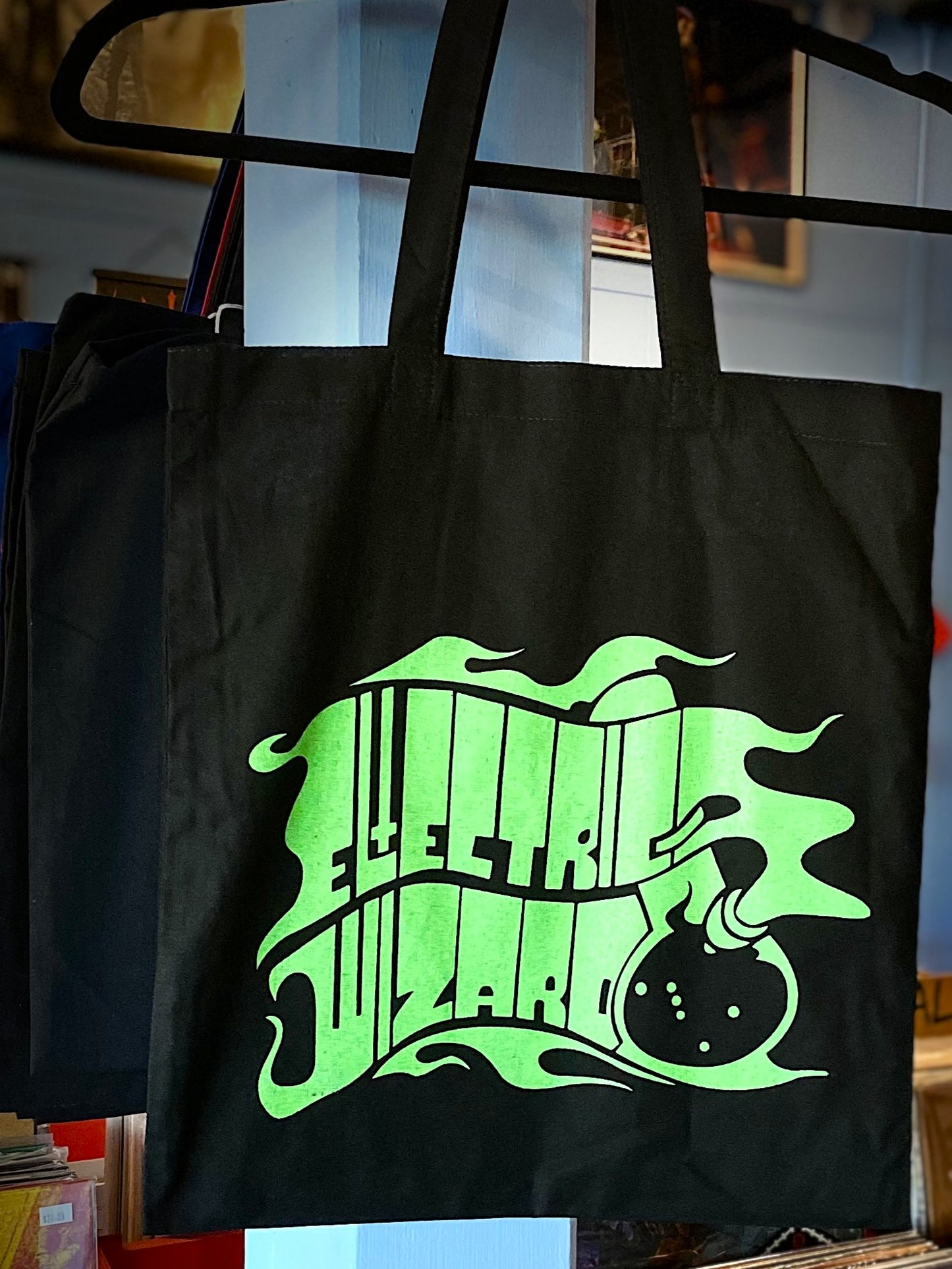 ELECTRIC WIZARD | Green Glass Tote Bag