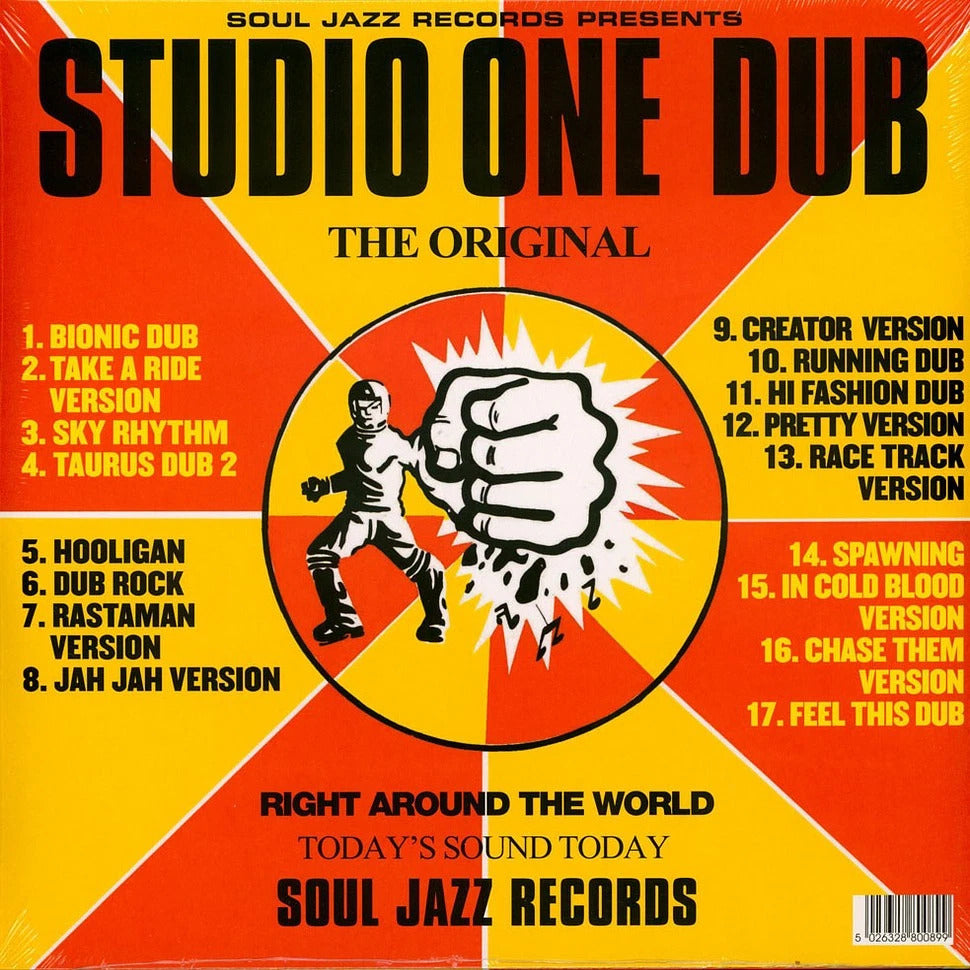 V/A – Studio One Dub 2xLP (yellow vinyl)