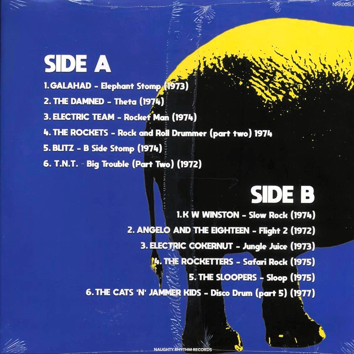 V/A – Elephant Stomp • 12 Instrumental Freaky Stomper Rock Gems From 70s LP