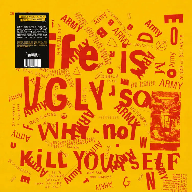 V/A – Life Is Ugly So Why Not Kill Yourself LP (red vinyl)