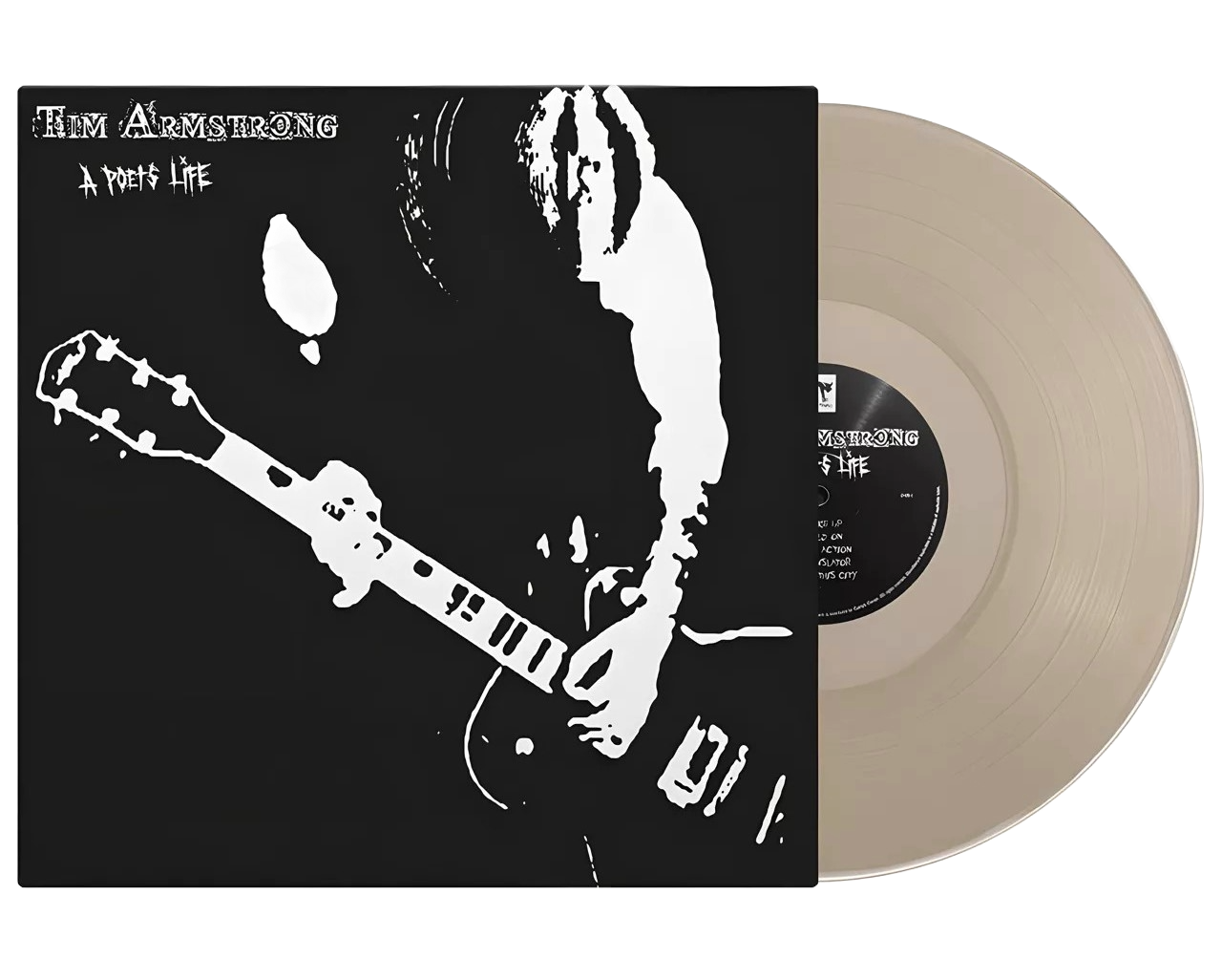 TIM ARMSTRONG – A Poet's Life LP (milky clear vinyl)