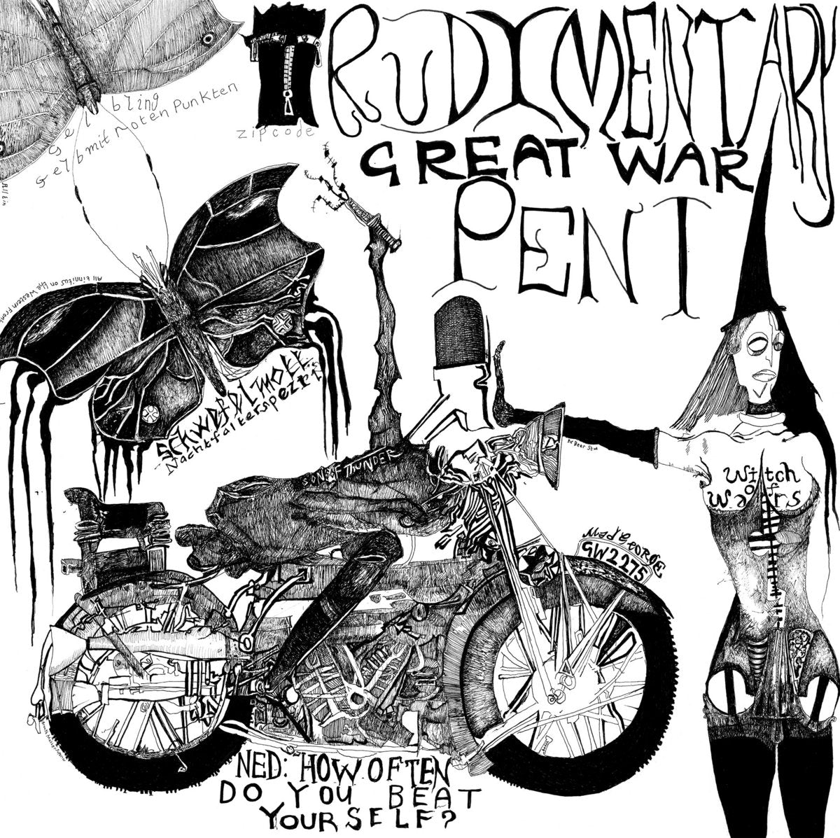 RUDIMENTARY PENI – Great War LP