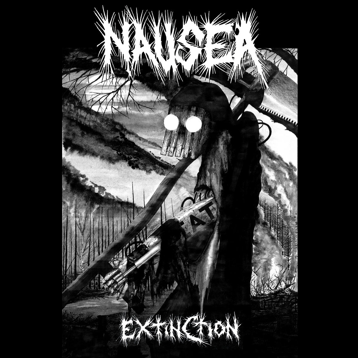NAUSEA – Extinction LP (green transparent vinyl)