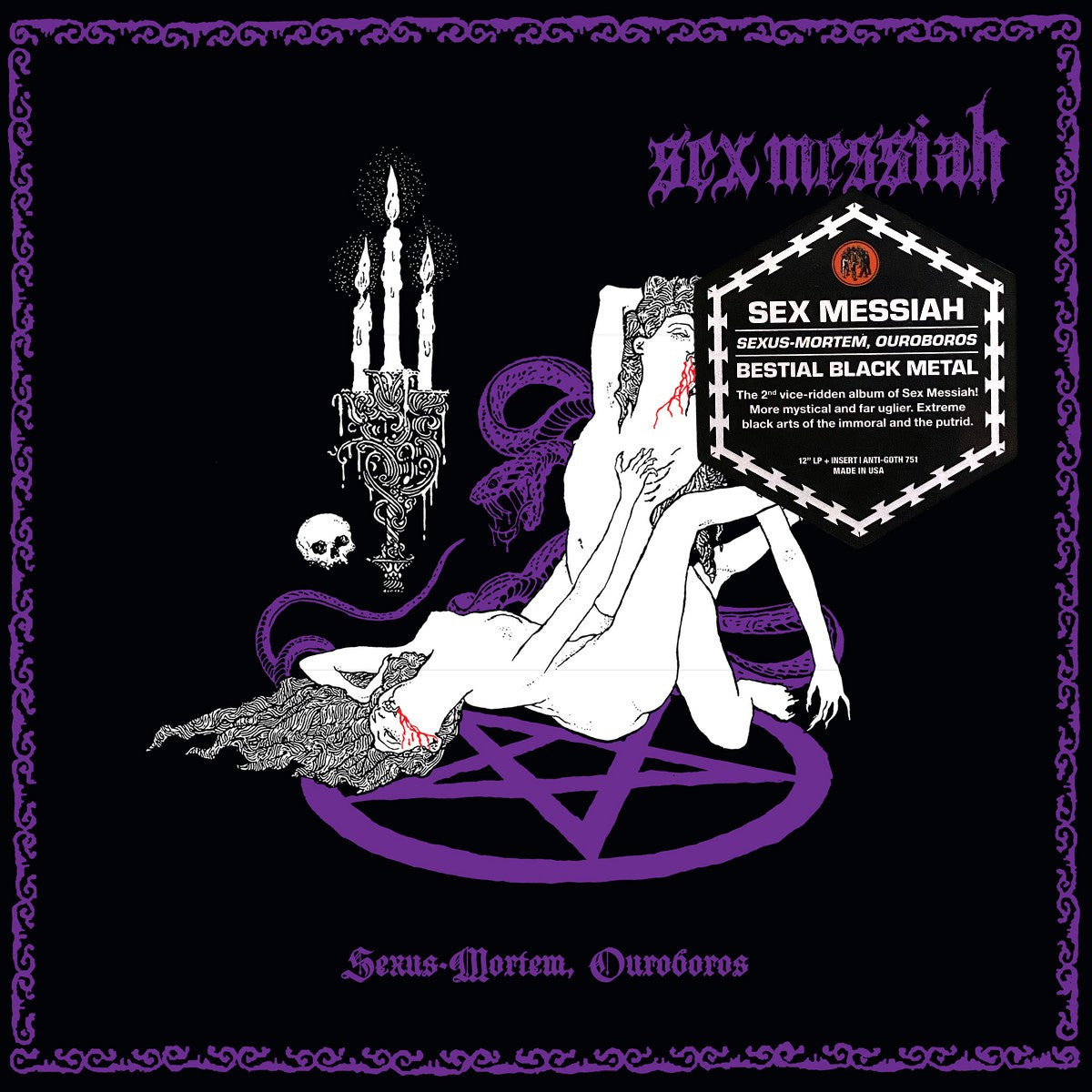 SEX MESSIAH – Sexus-Mortem Ouroboros LP