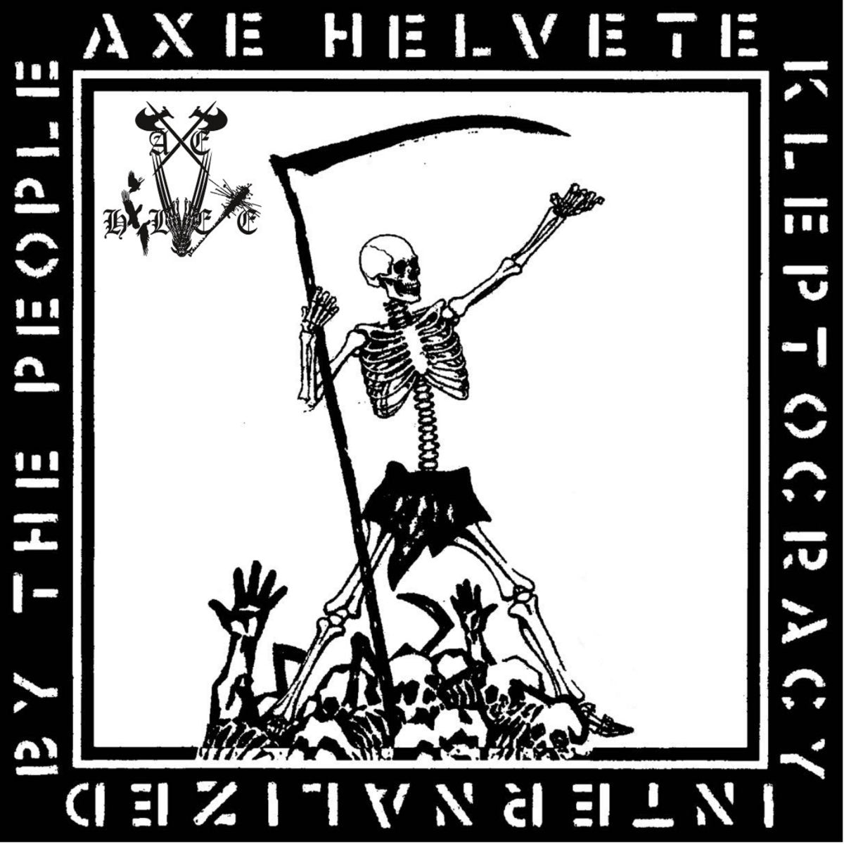 SPIROKETE / AXE HELVETE – Split LP