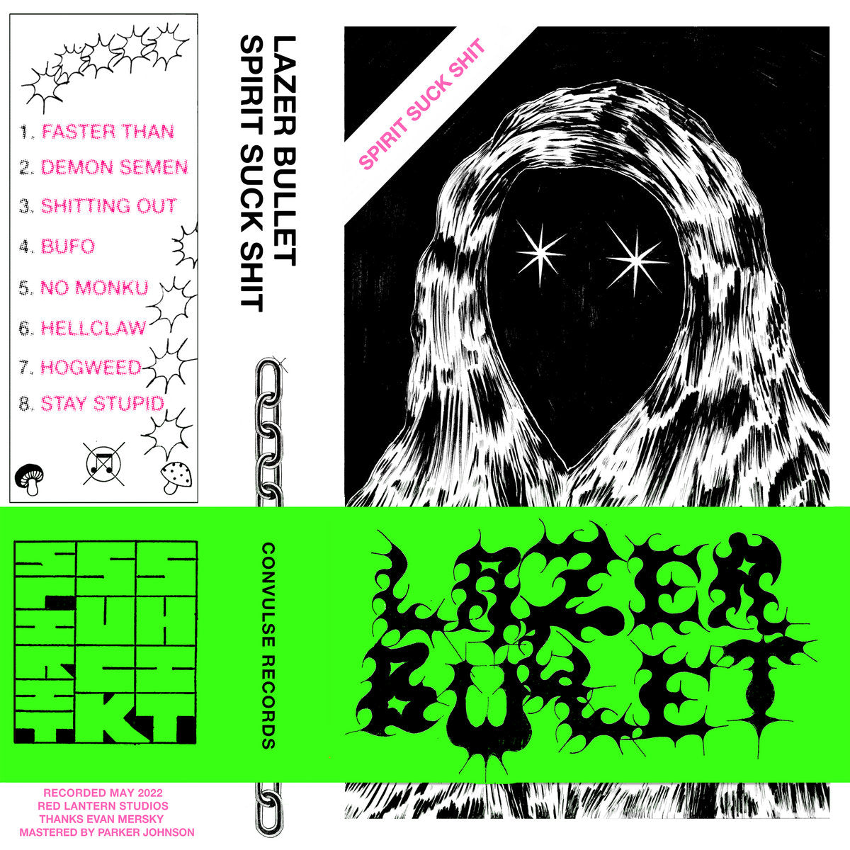 LAZER BULLET – Spirit Suck Shit EP 7"