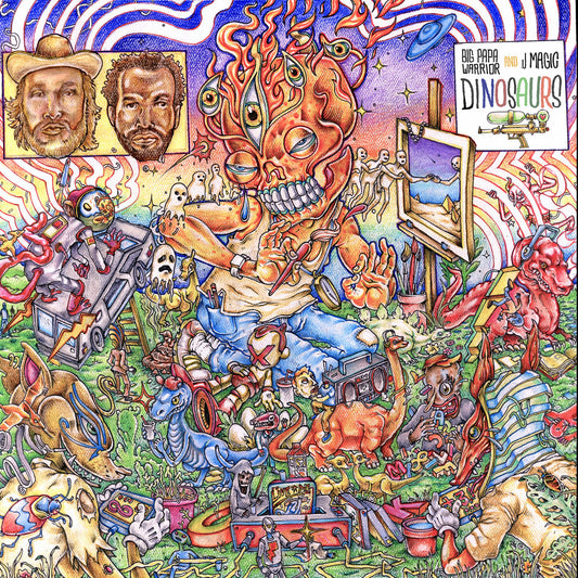 BIG PAPA WARRIOR & J-MAGIC – Dinosaurs 2xLP