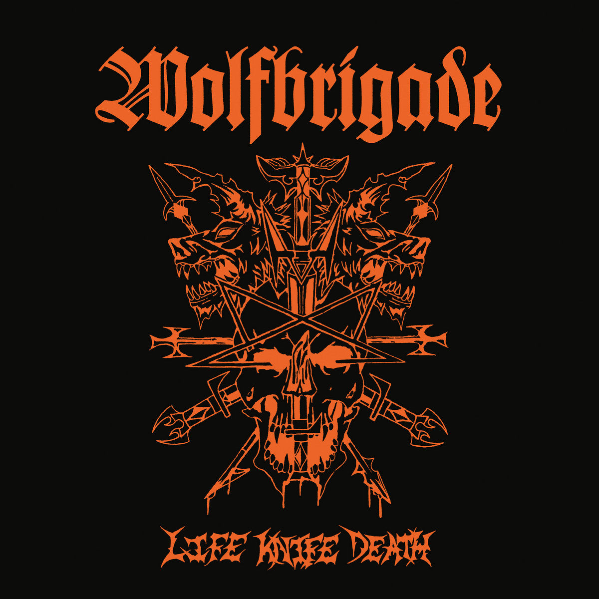 WOLFBRIGADE – Life Knife Death LP (white vinyl)