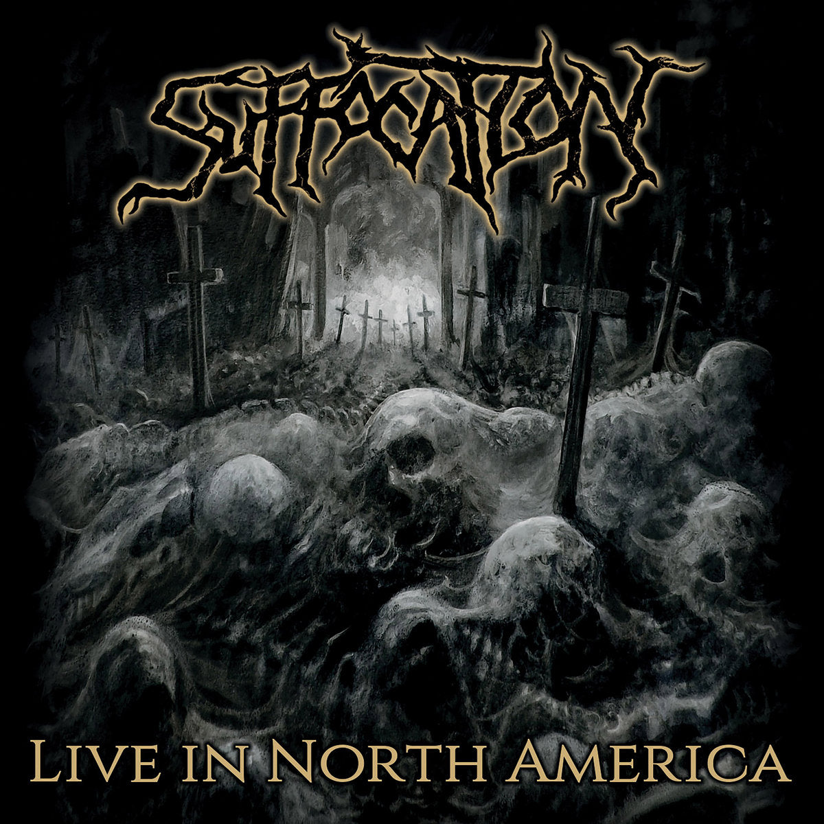 SUFFOCATION – Live In North America 2xLP2xLP (gold/black splatter vinyl)