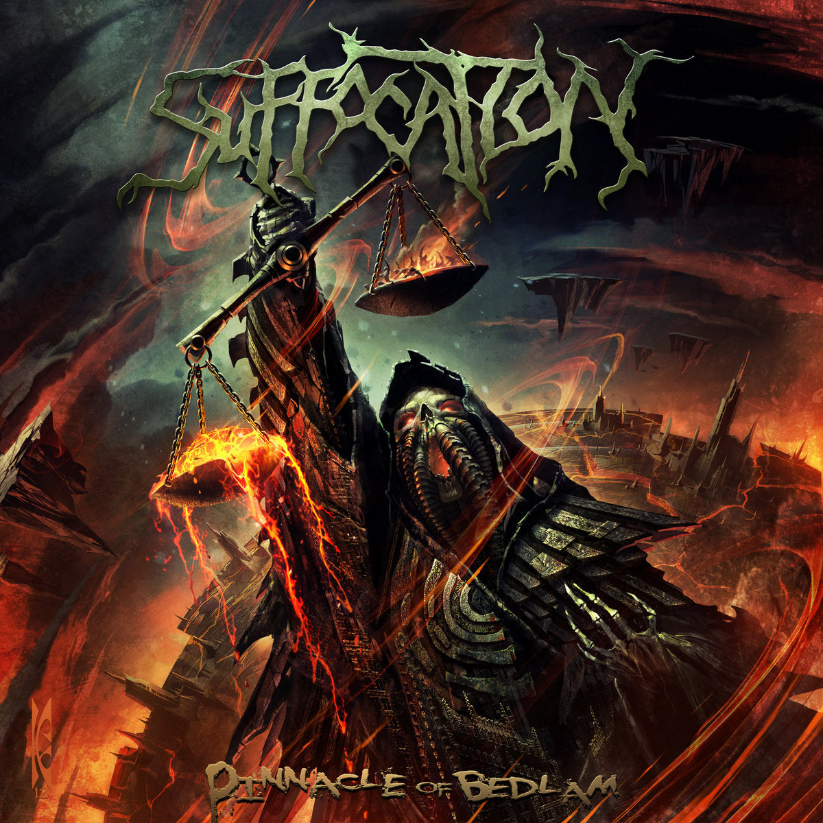 SUFFOCATION – Pinnacle Of Bedlam LP (yellow/black corona vinyl)