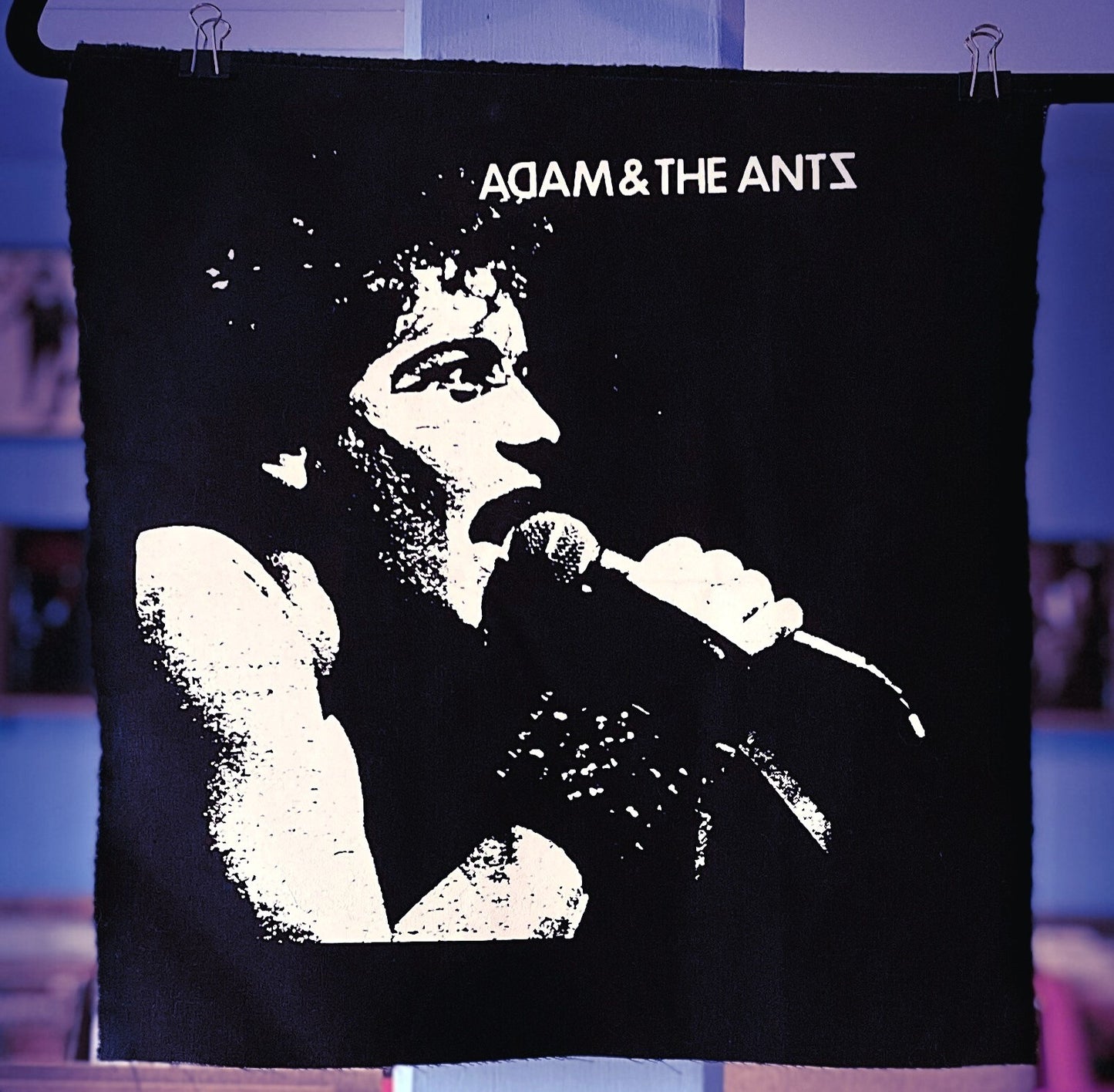 ADAM & THE ANTS | Microphone Back Patch