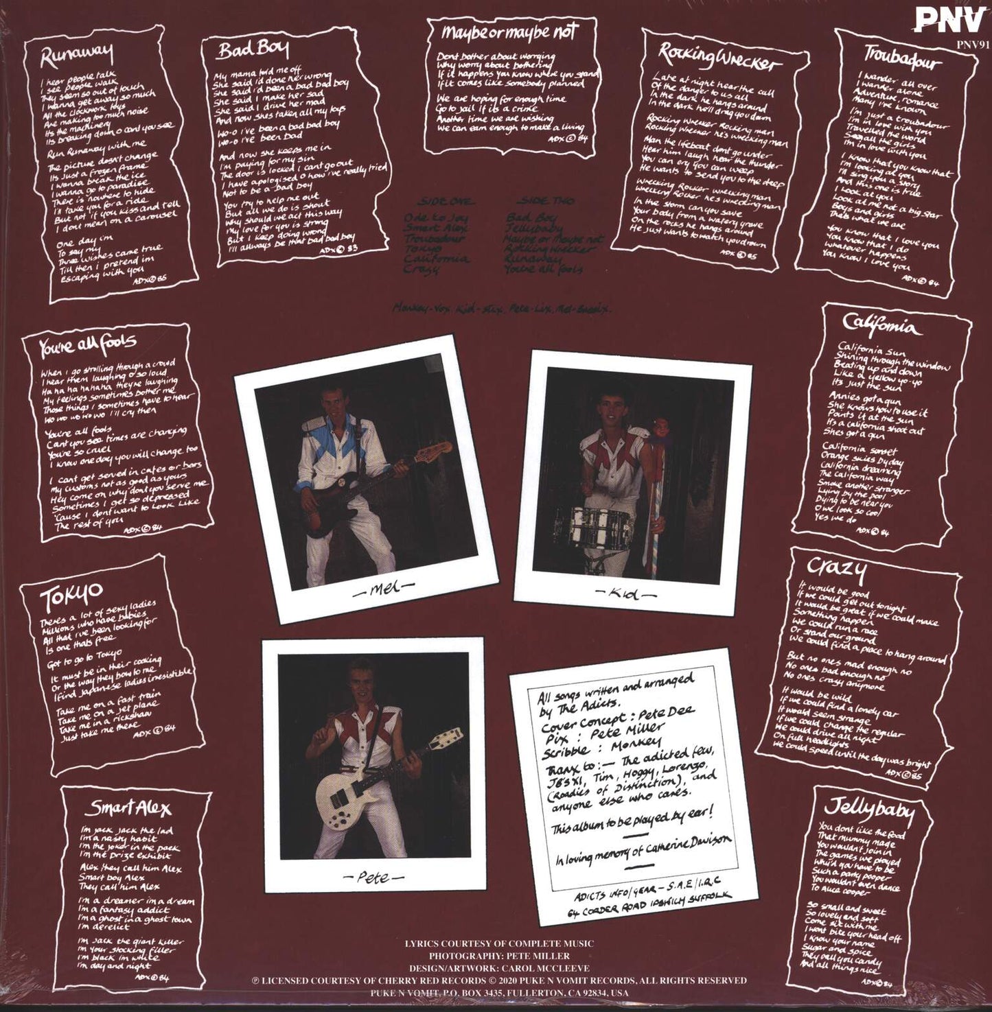 ADICTS – Smart Alex LP