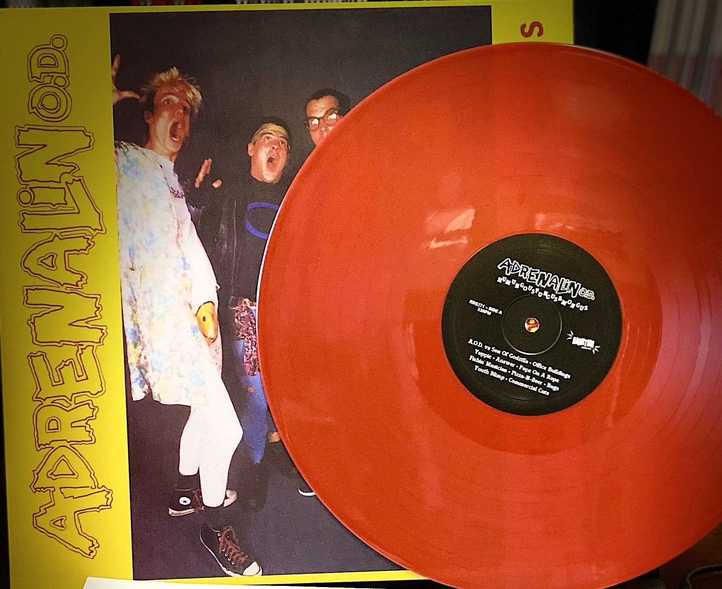 ADRENALIN O.D. – Humungousfungusamongus LP (color vinyl)