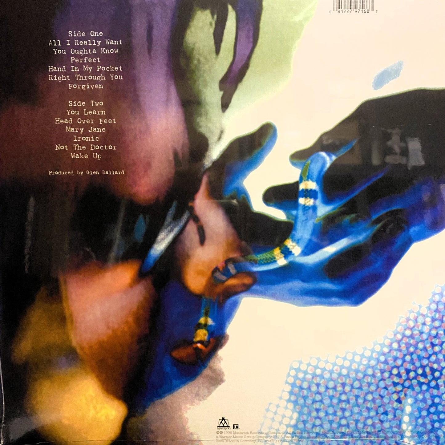 ALANIS MORISSETTE – Jagged Little Pill LP