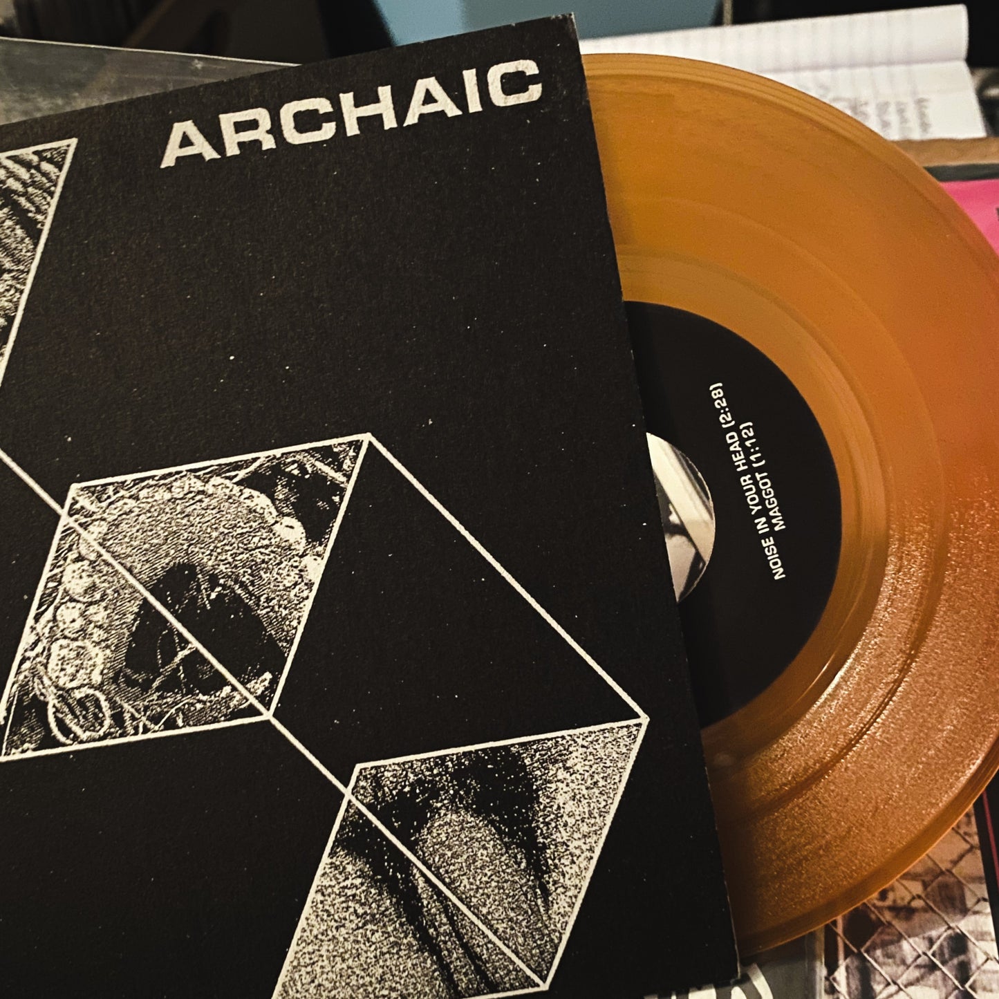 ARCHAIC – Noise In Your Head 7" (yellow vinyl)
