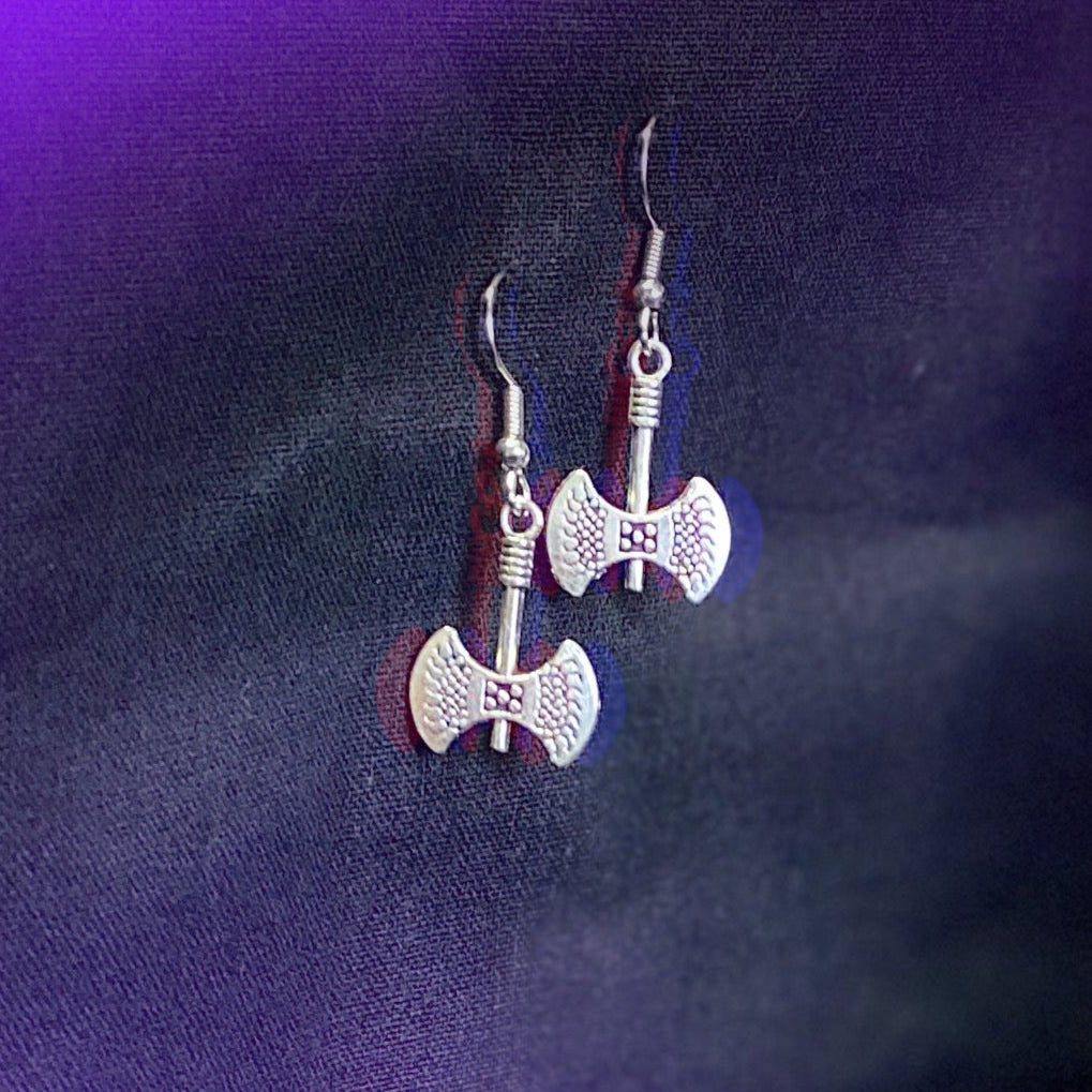Battle Axe Earring