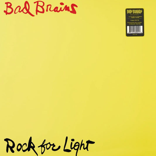 BAD BRAINS – Rock For Light LP
