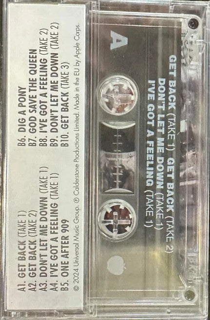 BEATLES – Get Back • The Rooftop Performance Cassette