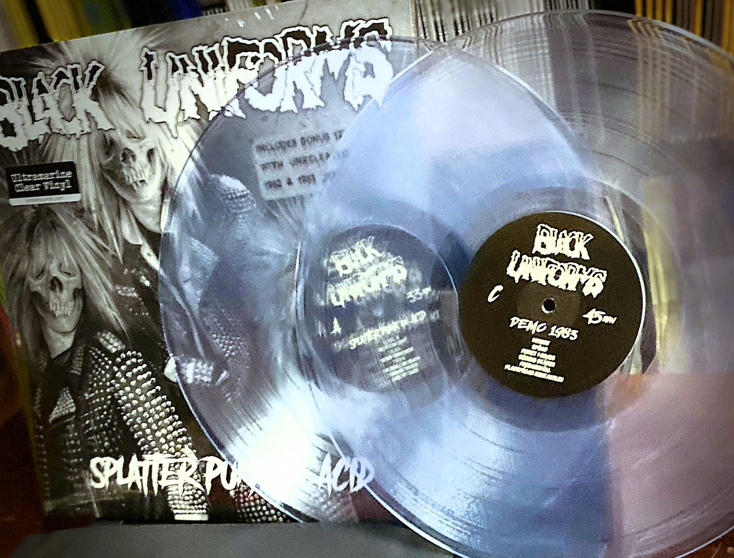 BLACK UNIFORMS – Splatter Punx On Acid LP