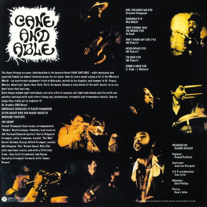 CANE & ABLE – S/T LP