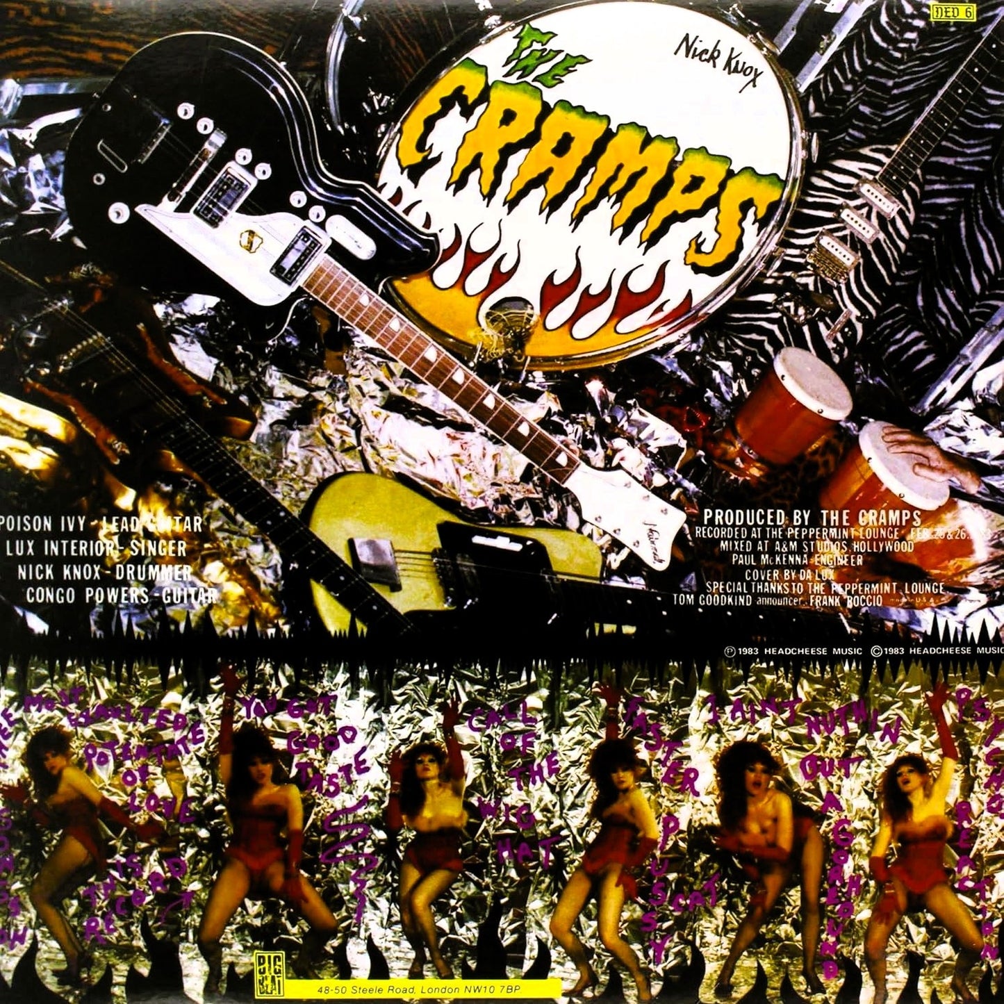 CRAMPS – Smell Of Female 12"
