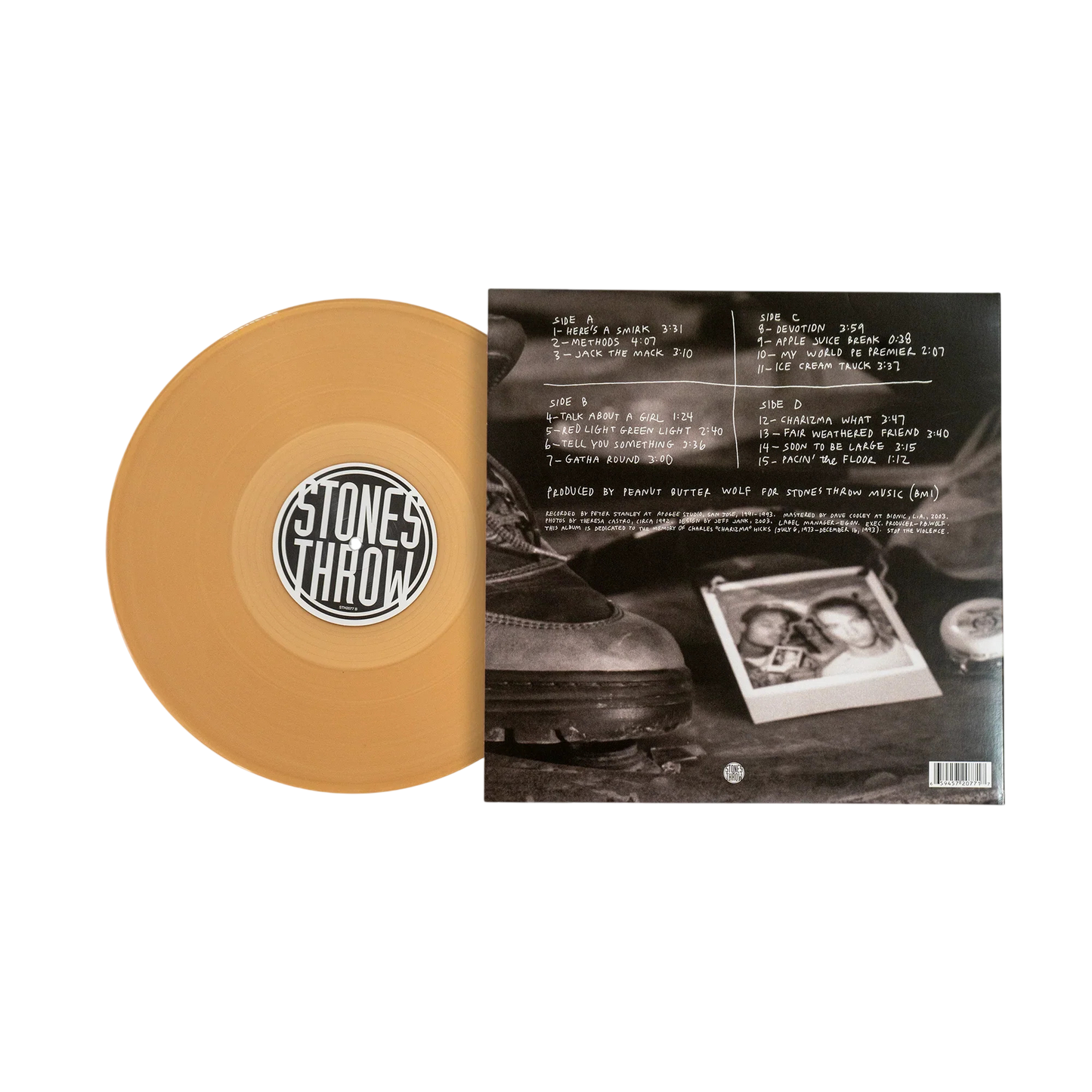 CHARIZMA / PEANUT BUTTER WOLF – Big Shots 2xLP ("Apple Juice" vinyl)