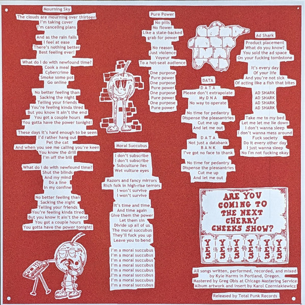 CHERRY CHEEKS – CCLPII • Second LP
