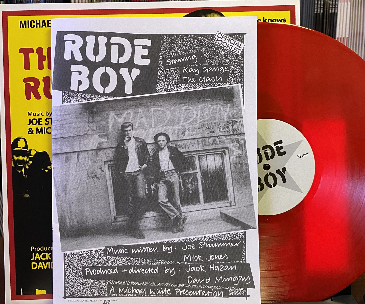 CLASH – Rude Boy OST LP (red vinyl)