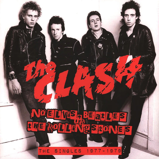 CLASH – No Elvis, Beatles, Or The Rolling Stones: Singles 1977-1979 (Vol 1) LP (baby blue vinyl)
