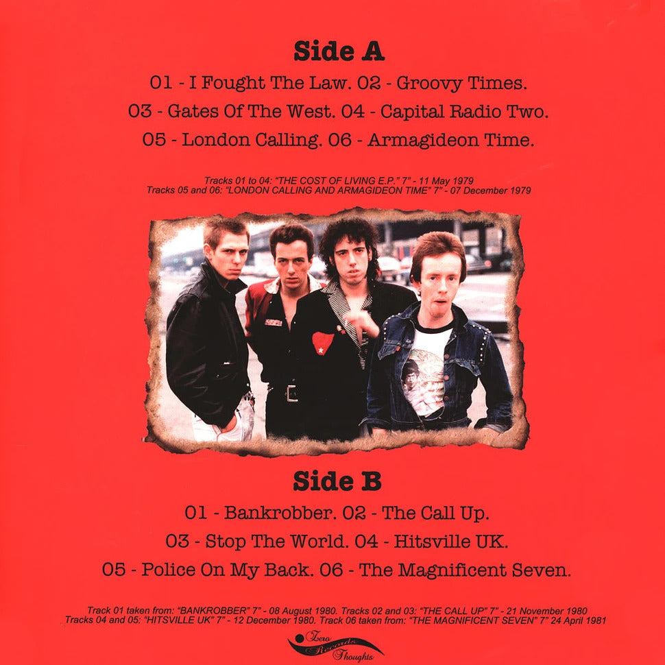 CLASH – I Live By The River: Singles 1979-1981 (Vol 2) LP (blood orange vinyl)