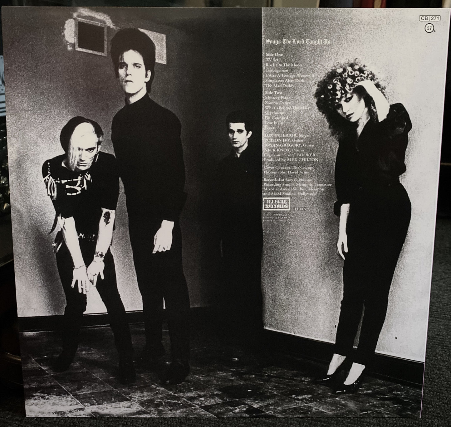 CRAMPS – Songs The Lord Taught Us LP (color vinyl)