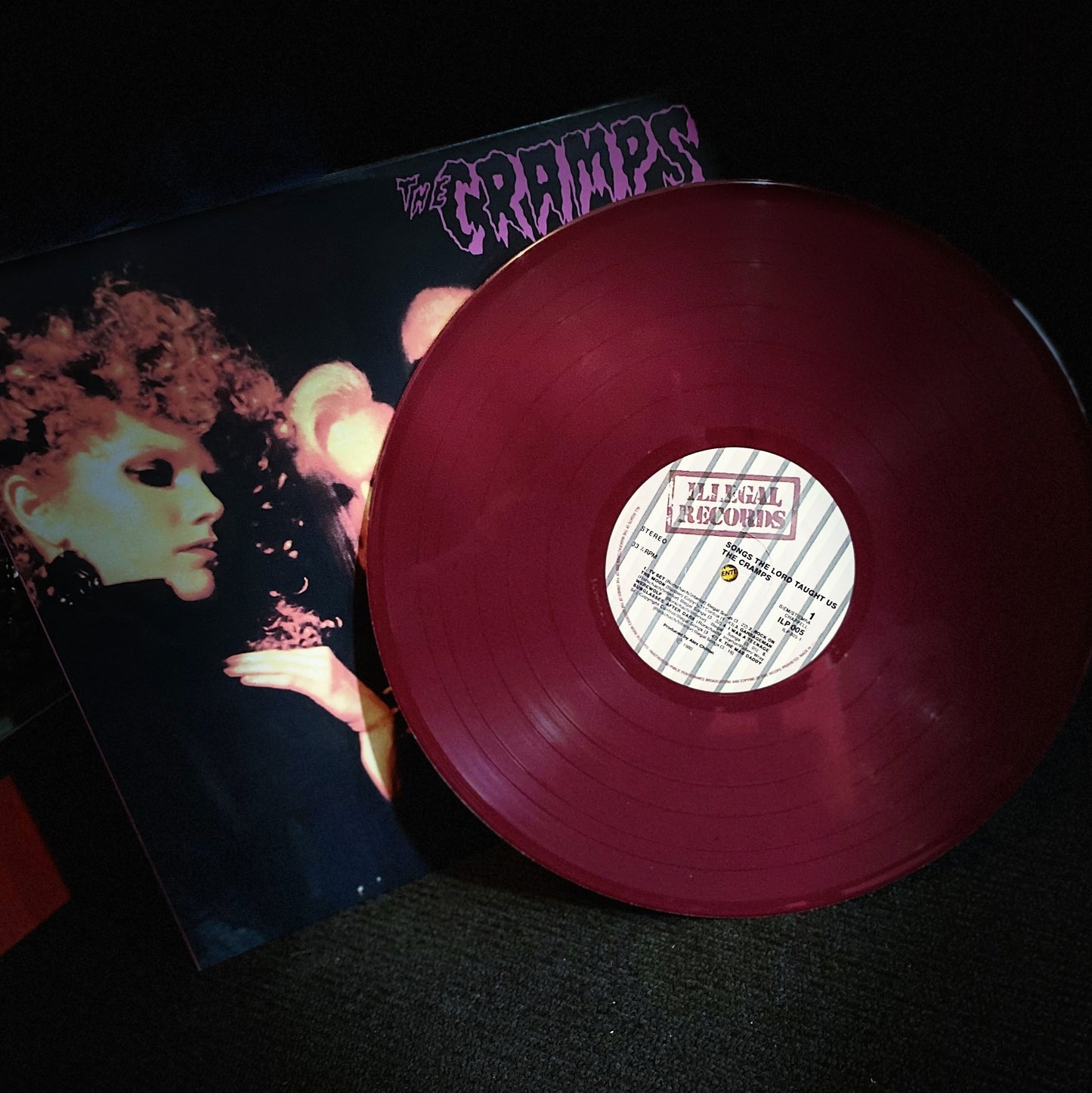 CRAMPS – Songs The Lord Taught Us LP (color vinyl)