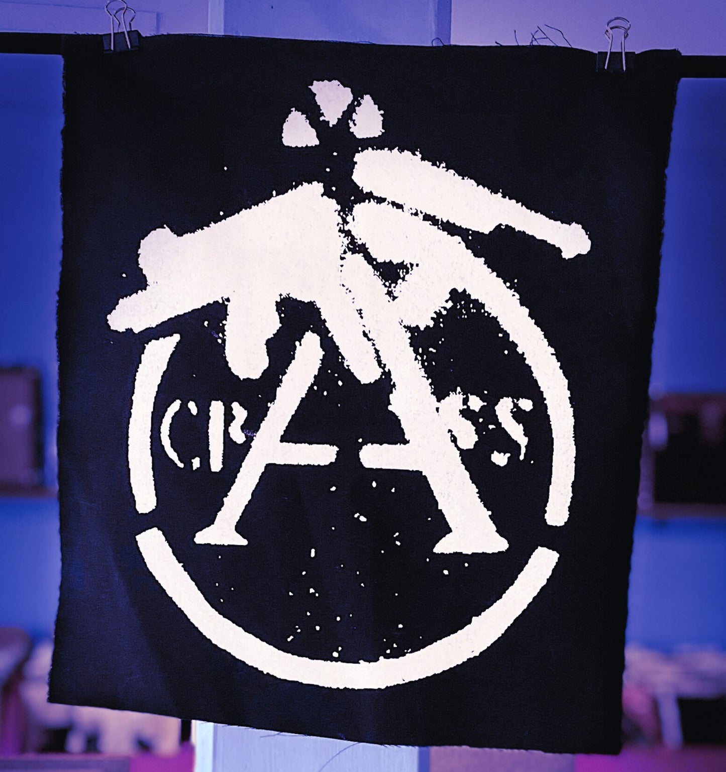 CRASS | Gun Logo Back Patch