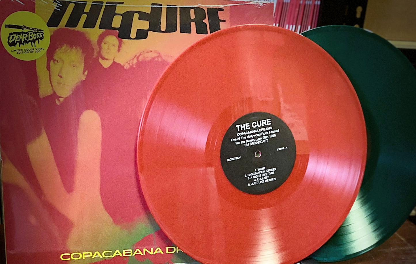 CURE – Copacabana Dreams 2xLP (green/red vinyl)