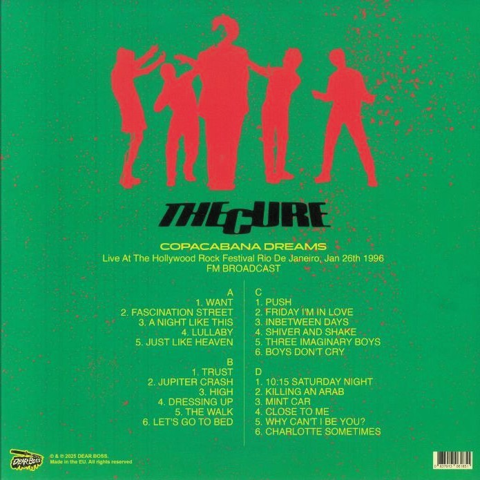 CURE – Copacabana Dreams 2xLP (green/red vinyl)