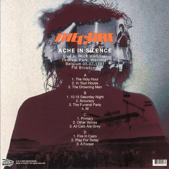 CURE – Ache In Silence • Live At Rock Werchter Festival 1981 2xLP (turquoise vinyl)