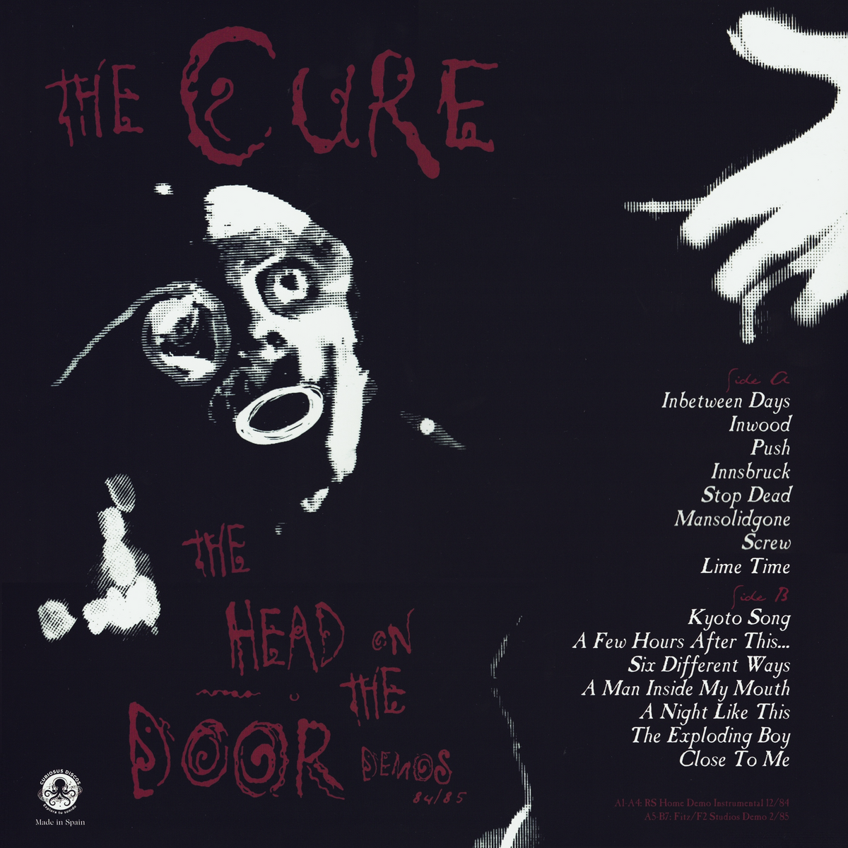 CURE – The Head On The Door Demos 84/85 LP